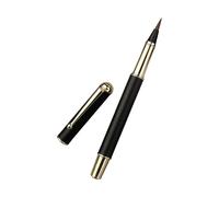 Xinsheinelry Pluma estilográfica de Metal, pincel de caligrafía con punta de de para escritura precisa de guiones pequeños y regulares, pluma de de pequeña y Regular