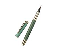 Xinsheinelry Pluma estilográfica de Metal, pincel de caligrafía con punta de de para escritura precisa de guiones pequeños y regulares, pluma de de pequeña y Regular
