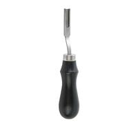 Xinsheinelry Raspador de borde ThinBlade herramienta de cuero mango de madera de borde ancho combinación doméstica raspador ancho cuchilla delgada herramienta de cuero mango de madera combinación