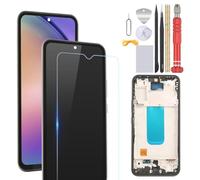 Xinsheinelry Reemplazo De La Pantalla del Panel Táctil De Resolución para Teléfono Inteligente A54 Incluye Adhesivo Y Herramientas