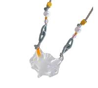 Xinsheinelry Resina de joyería de chino moderna, cómoda para uso diario y regalos para ocasiones especiales, cadena con dije de pantalla de de china