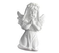 Xinsheinelry Resinas Niño Niña Estatuilla angelical Escultura de oración pacífica Adorno de Escritorio Decoraciones de para hogar Figuras cristianas Regalo Bendición pacífica angelical
