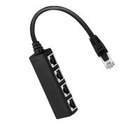 Xinsheinelry RJ45 Ethernet Splitter Cable 1 Male To 4 Female For Connector Adapter For PC Ethernet Splitter Cable