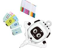 Xinsheinelry Robot de Pintura Educativo para niños Mayores de 3 años con guía por Voz ABS Seguro y diseño portátil Preescolar