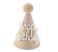 Xinsheinelry Sombrero de fiesta de bebé con diseño de oso de café, color marrón, seguro y cómodo, ideal para la cabeza, accesorios para fotos para un día especial