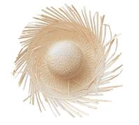Xinsheinelry Sombrero de paja Mexicanos tejido a mano, accesorios fotográficos coloridos, estilos hawaianos, vestido para Festival Mexicanos, sombreros de fiesta grandes a granel