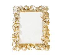 Xinsheinelry Soporte de exhibición de joyas de resina ligero, soporte dorado para aretes, organizador de marcos de fotos, decoración del hogar, soporte de aretes de resina