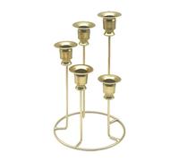 Xinsheinelry Soporte de hierro forjado cónico para decoración de escritorio de boda