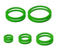 Xinsheinelry Tanques flotantes para Plantas, Corral, Juego de 5/10 Uds, Anillos flotantes de Soporte EVA para Acuario, círculo de alimentación para Peces, Suministros para Mascotas