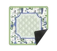 Xinsheinelry Tapete para Mahjong Fabricado con Barro de diatomeas con Base de Silicona Antideslizante y diseño de Juego silencioso para reuniones de Juegos Casa de apuestas Almohadilla Mahjong a