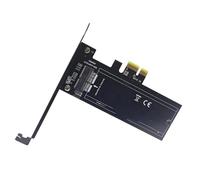 Xinsheinelry Tarjeta Convertidora PCIE con Interfaces 1X 4X A 12 + 16 Pines para Modelos 2013-2017 Tarjeta Adaptadora SSD A1493 A1502