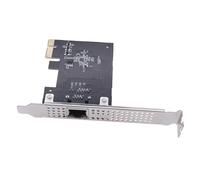 Xinsheinelry Tarjeta PCIe Gigabit Ethernet De 2 5 Gbps con Puerto RJ45 para Conectividad Red Velocidad Adaptadores Red con Diseño Blindado Metal 2500 Mbps