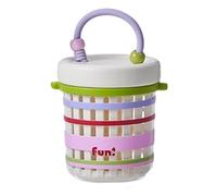 Xinsheinelry Taza Compacta para Ensalada Y Frutas con Cuerda De Transporte Y Tenedor Accesorios Cocina Multiusos para Viajes Gimnasio Almuerzo Almacenamiento Alimentos Herméticos Siliconas Sellado