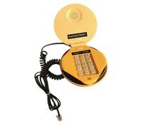 Xinsheinelry Teléfono De Hamburguesa Fijo Novedad Cable Emulacional Fijo Forma De Hogar Oficina En Casa