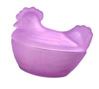 Xinsheinelry Vasos de con Forma de gallina, Tarro de Almacenamiento de en Nido, de Caramelo para nueces y decoración del hogar, contenedor de
