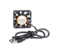 Xinsheinelry Ventilador De Refrigeración para Ordenador DC5V 40mm con Cable USB 45cm Impresoras Y Sistemas Almacenamiento Ventilador USB Bajo Consumo Ordenadores Escritorio