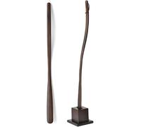 XINWEIOZ Calzador, Mango extralargo de Madera Hecho a Mano con Soporte, Calzador de Madera para Hombres, Mujeres, Mujeres Embarazadas, Personas Mayores,A,75CM/29.53in