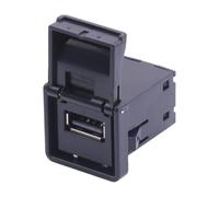 XINXUSONG Adaptador de conector de puerto auxiliar USB 284H3-1FA0B compatible con Infi-niti 2008-2019 Reemplaza 284H31FA0A 284H31FA0B 284H3-1FA0A