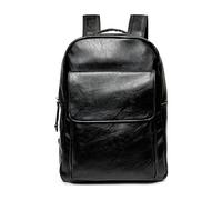 XINYASEE Mochila de cuero(PU)，Mochila Escola para Negocio Viajes Trabajo Universidad，bolso de hombre，Mochila para ordenador con efecto de piel vintage para hombre urbano,olso Escolar para Escuela，