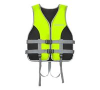 Xinyilau Chaleco Salvavidas Ajustable for Adultos: Chaleco Salvavidas Unisex con Silbato for natación, Deportes acuáticos, Pesca, Paddle Surf, Surf y navegación.(Green,L)