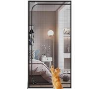 Xinyilau Mosquitera autoadhesiva a Prueba de Gatos con Malla for Puerta con Pantalla for Gatos de tamaño Personalizado, mosquitera antimosquitos for Dormitorio, Cocina y balcón(85x210cm)