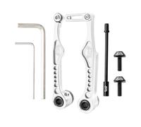 XINYIN Abrazadera de freno plegable de brazo corto/largo en V, pinza de freno plegable para bicicleta, palanca de freno de ciclismo, herramienta de pinza de aleación de aluminio, abrazadera de freno