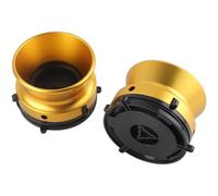 XINYIN Adaptadores HUB De Carrete Vintage Dispositivos Montaje Grabadora Cinta Aluminio Juego 2 para Uso En Estudio Grabación Adaptadores Nab Estabilidad para Pletinas Cinta