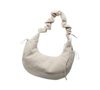 XINYIN Bolso cruzado de nailon fruncido a la moda para mujer, diseño elegante para trajes de otoño e invierno, práctica bolsa de compras, b, One Size