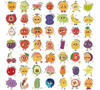 XINYIN Calcomanías De Fruta Dibujos Animados Reutilizables Pegatinas para Rascar PVC Electrónica Portátiles Pegatinas Adhesivas Seguras Accesorios Tabletas