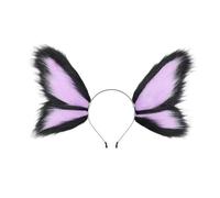 XINYIN Diadema de orejas de anime de elfos para adultos, disfraz de Halloween, fiesta temática de disfraces, espectáculos, máscaras, hadas, mariposa, orejas de animales