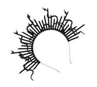 XINYIN Diadema de serpiente en 3D, mitología griega, accesorios para fiesta de Halloween, accesorios de cosplay