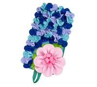 XINYIN Diseño de flores para Pad de actividades Pequeñas Animales Multiusos Promueve Alfombra para actividades Forajeo Conejo a Comer Lento Alimentación