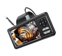 XINYIN Doble pantalla 720P Fiberscope Flexible Investigar IP67 Impermeable Cinco Pantalla Automóvil Herramienta de Fijación Automotriz Herramienta de Inspección Automotriz