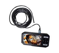 XINYIN Doble pantalla 720P Fiberscope Flexible Investigar IP67 Impermeable Cinco Pantalla Automóvil Herramienta de Fijación Automotriz Herramienta de Inspección Automotriz