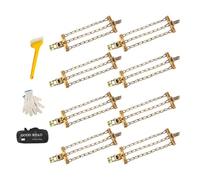 XINYIN Grilletes De Neumáticos con Múltiples Caras Antideslizantes Alto Y Extensible Asociaciones Acero Mangan Capacidad para Romper En Crisis Tiene Capacidad para 145 275 Mm Ancho Automóviles