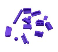 XINYIN MultiInterface - Cubiertas de silicona para puerto USB tipo C HDTV RJ45, protector de sellado a prueba de polvo, accesorios de computadora, juego de conectores de puerto de silicona