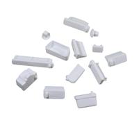 XINYIN MultiInterface - Cubiertas de silicona para puerto USB tipo C HDTV RJ45, protector de sellado a prueba de polvo, accesorios de computadora, juego de conectores de puerto de silicona