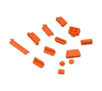 XINYIN MultiInterface - Cubiertas de silicona para puerto USB tipo C HDTV RJ45, protector de sellado a prueba de polvo, accesorios de computadora, juego de conectores de puerto de silicona