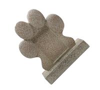 XINYIN Piedras conmemorativas para mascotas, resinas para perros, adornos en forma de patas para exteriores e interiores, marcador conmemorativo de tumba para perros