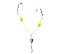 XINYIN Precisions Engineered Double Hook Corrosions Resistant Metal and Depth Control For Snagless Drifting Applications Predators Lures Hook with Motion Illusion