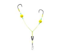 XINYIN Precisions Engineered Double Hook Corrosions Resistant Metal and Depth Control For Snagless Drifting Applications Predators Lures Hook with Motion Illusion