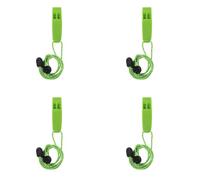 XINYIN Silbatos de 120 dB con cordón ajustable para kayak, pesca, canotaje, señalización, silbatos portátiles de supervivencia con clip de fijación rápida