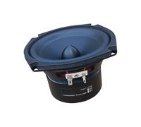 XINYIN Sistemas de altavoces cuadrados de graves de 5.25 pulgadas, afinación acústica profesional, marco de metal a prueba de golpes, para entretenimiento en el hogar, graves automáticos