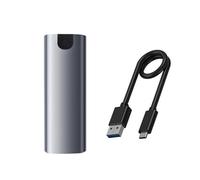 XINYIN Solid Drives NVME a USB 3.1 - Carcasa de aleación de aluminio para 2230/2242/2260/2280 compatible con M-Key B-Key B+M Key