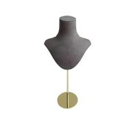 XINYIN Soporte para collar con diseño de retrato, maniquí, soporte de exhibición de joyas, soporte para colgar en el cuello, accesorios de fotografía