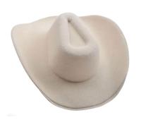 XINYIN Tiny Western Hat Ornament Miniature Western Embellishments for Costume and Holiday Decoration Sewing Accessories Tabletop Cowboy Decoration