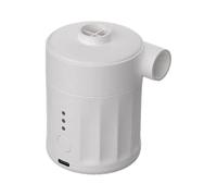 XINYIN Ventilador de aire móvil extremadamente delgado de 164 g para mochileros, equipo de piscina, globos de estiramiento, batería recargable de 4000 mAh, ABS, disipación de calor, inflador