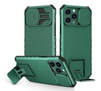 xinyunew Funda para Vivo Y50/Vivo Y30, Protección de la Cámara Carcasa con Cubierta de Cámara Deslizante Soporte Invisible Silicone Anti-Choque Anti-arañazos Case,Verde