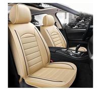 XINYUNFEI Coche Fundas Asientos para Kia Niro/e-Niro/Niro 2016 2017-2025, Cuero Coche Fundas Asientos Impermeables Transpirable Coches Interior Accesorios, 5 Plazas(Beige)