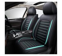 XINYUNFEI Fundas Asientos Coche para Ford Mondeo MK5 2015-2022, Universal Juegos Cubreasientos Delanteros Funda Asiento Protector-2 Piel Plazas(Blue-Green)
